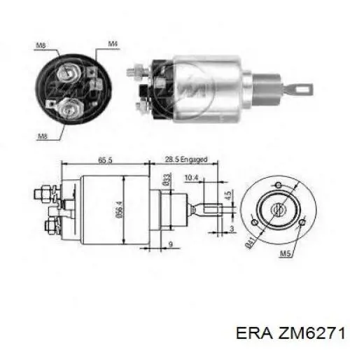 Купить ZM6271 ERA Тяговое реле