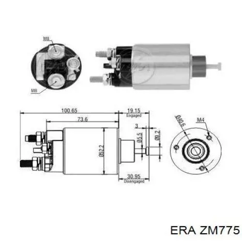 Купить ZM775 ERA Тяговое реле