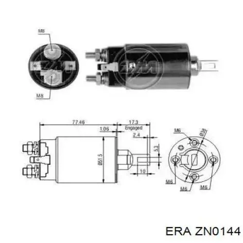  Бендикс As-pl SD5001 цена, от 7.13 USD