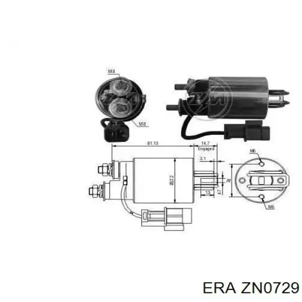  Бендикс ERA ZN0729 цена, от 13.71 USD