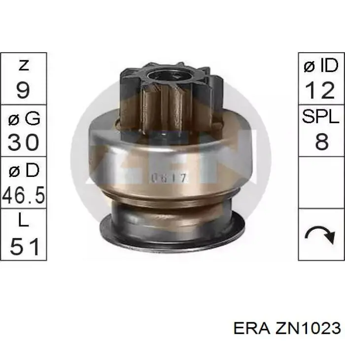  Бендикс ERA ZN1023 цена, от 14.64 USD