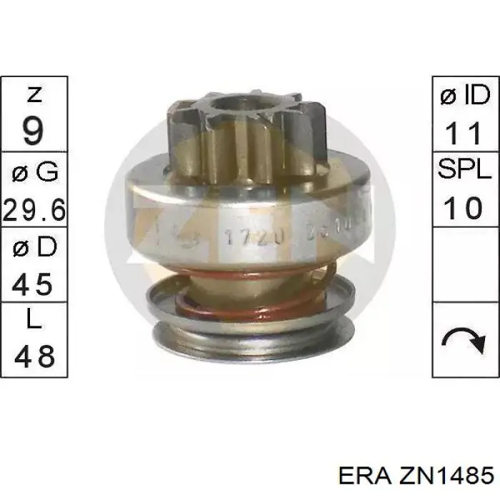 Купить A001151211364 Mercedes Бендикс стартера