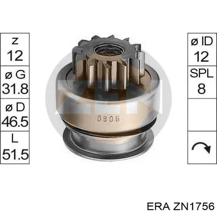  Бендикс ERA ZN1756 цена, от 15.35 USD