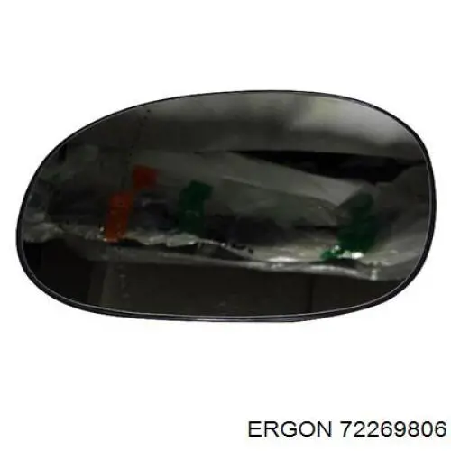 72269806 Ergon зеркальный элемент зеркала заднего вида левого