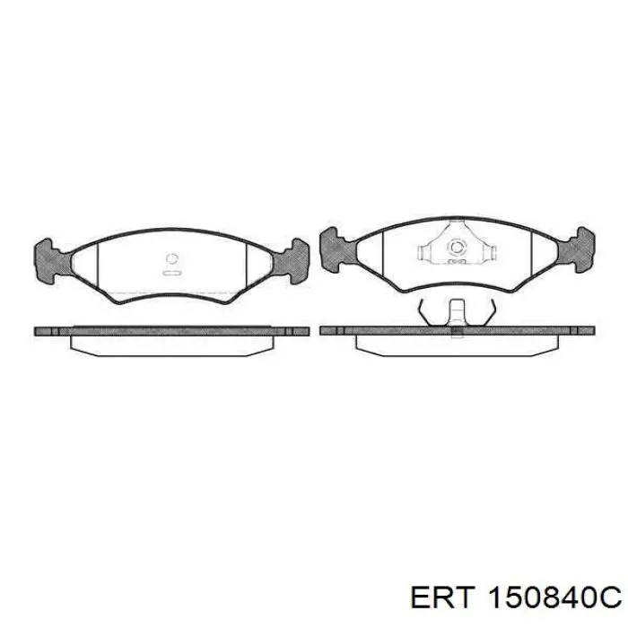 Поршень суппорта тормозного, заднего ERT 150840C цена, от 7.93 USD