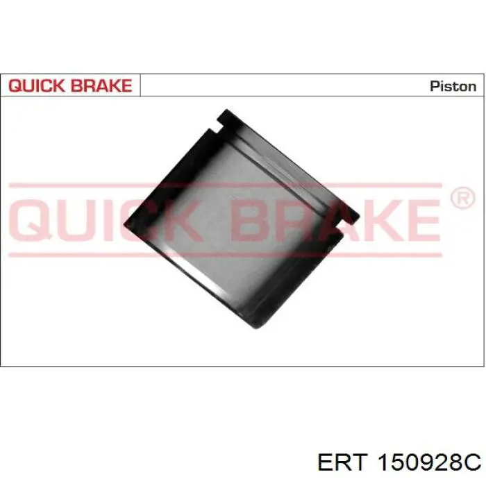 150928C ERT pistão de suporte do freio dianteiro