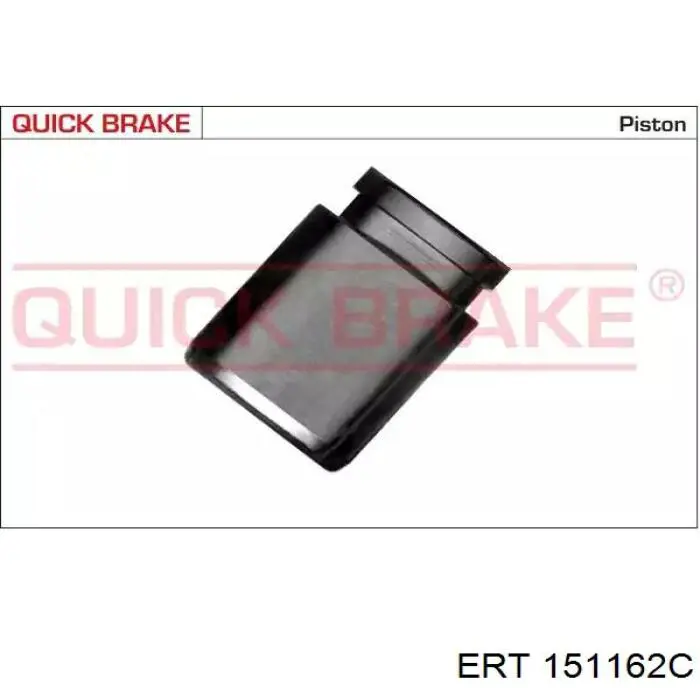 Поршень суппорта тормозного переднего 151162C ERT