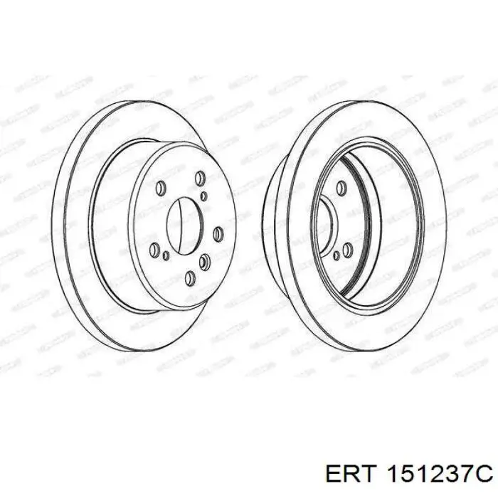 Поршень суппорта тормозного, переднего ERT 151237C цена, от 8.65 USD