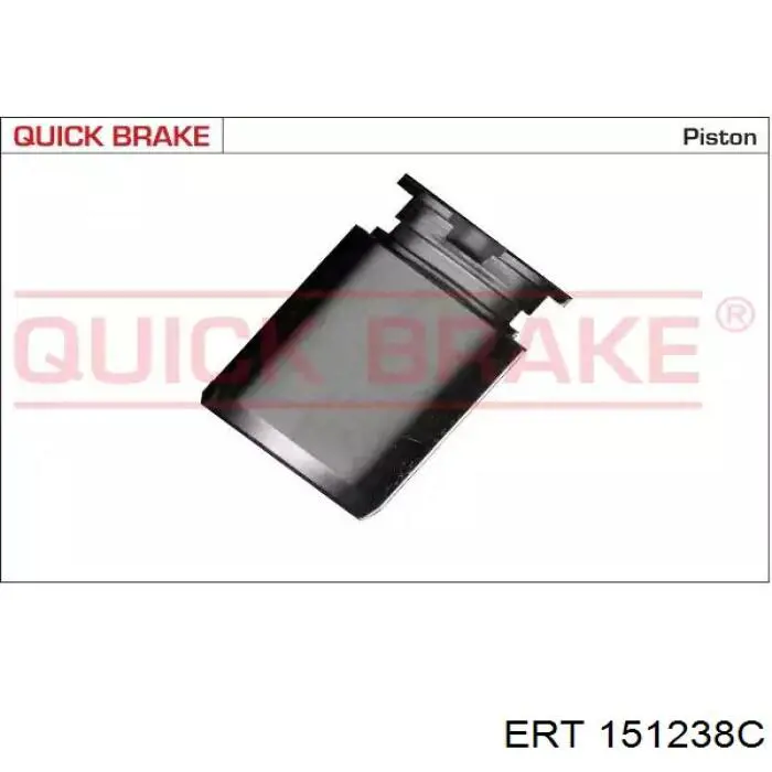 Поршень суппорта тормозного, переднего ERT 151238C цена, от 7.23 USD