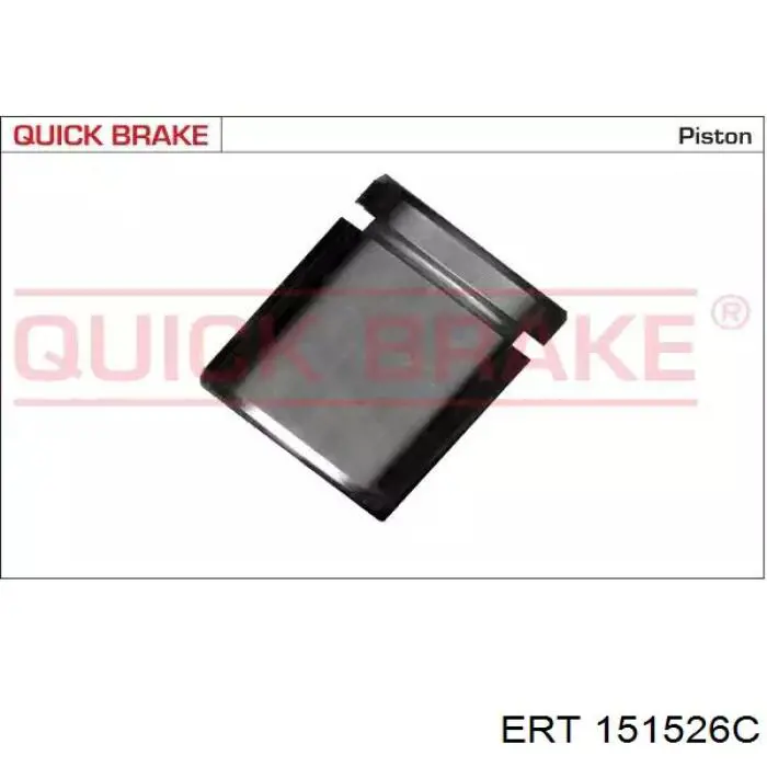 Поршень суппорта тормозного переднего 151526C ERT