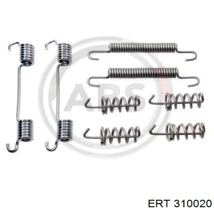 310020 ERT kit de reparação das sapatas do freio