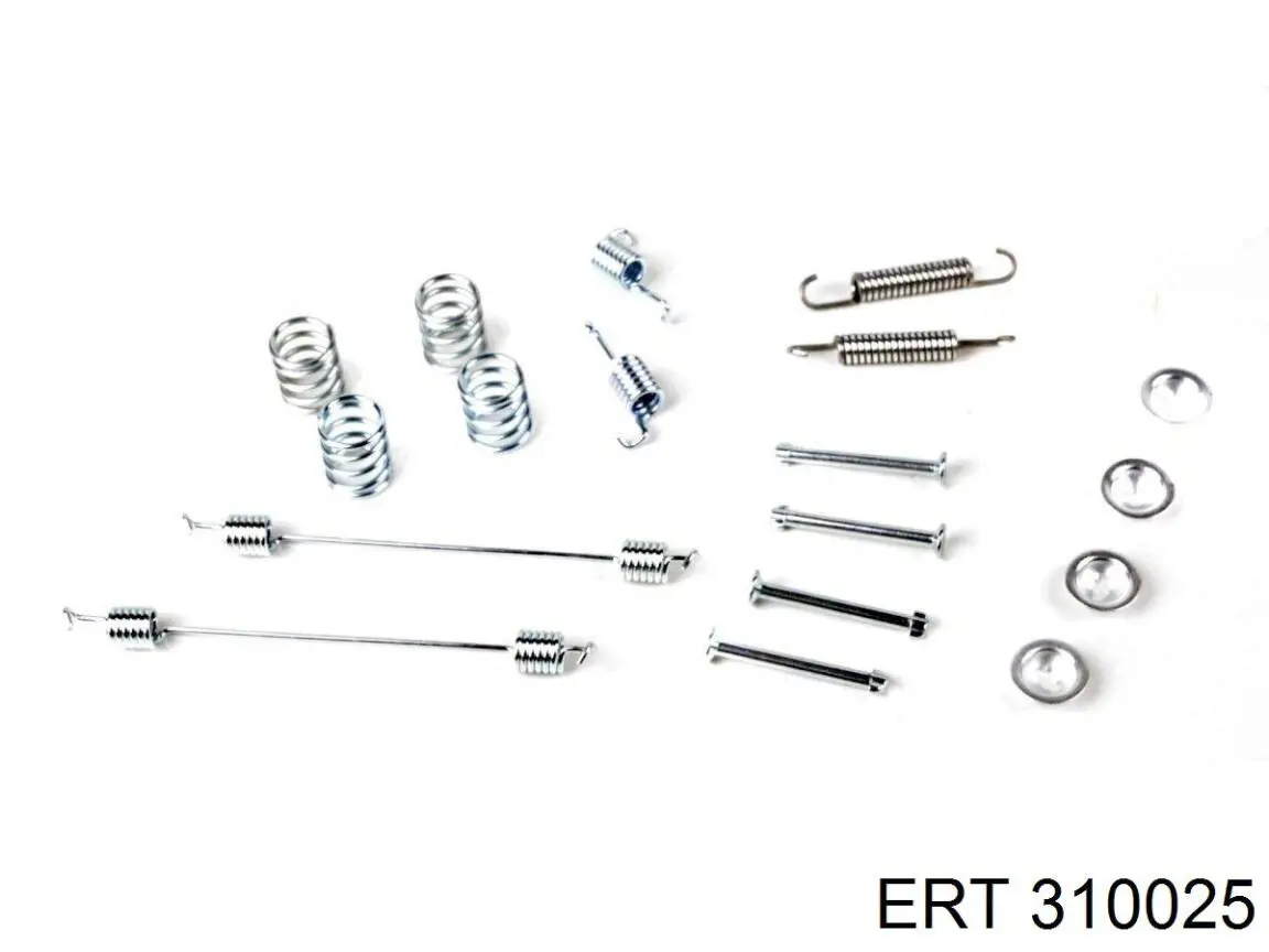 310025 ERT kit de montagem das sapatas traseiras de tambor