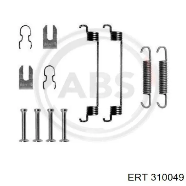Ремкомплект тормозных колодок 310049 ERT