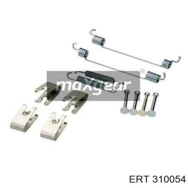 Установочный комплект задних барабанных колодок ERT 310054 цена, от 7.11 USD
