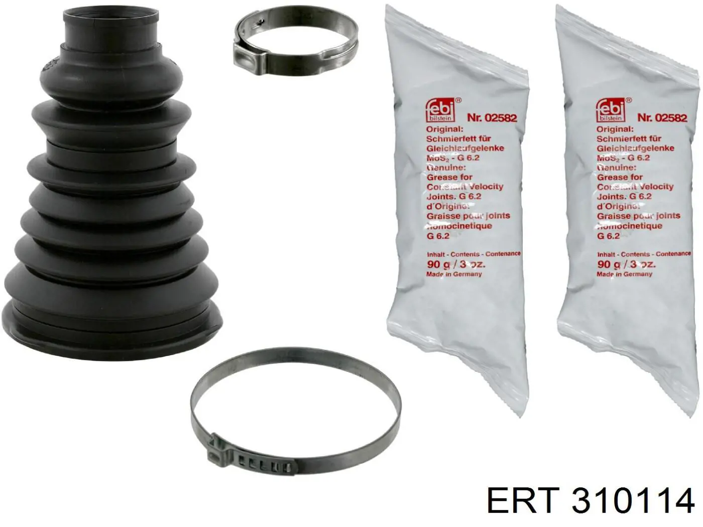 Установочный комплект задних барабанных колодок ERT 310114 цена, от 6.82 USD