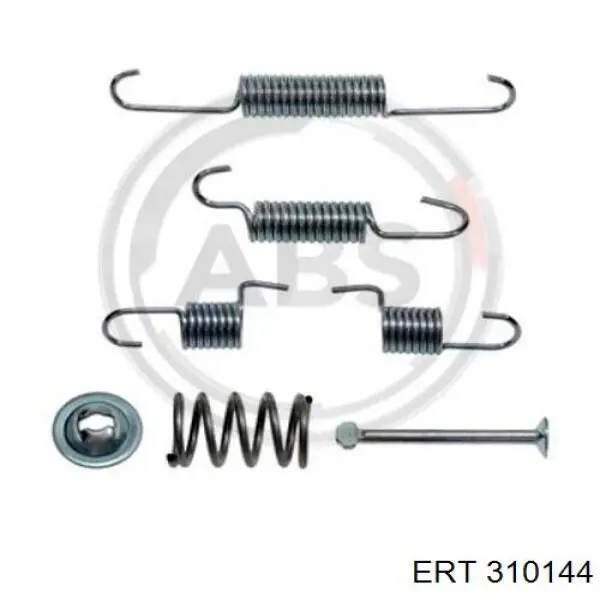 Установочный комплект задних барабанных колодок ERT 310144 цена, от 11.08 USD