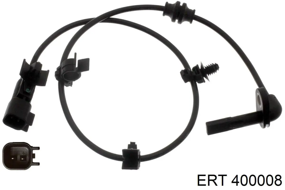 400008 ERT ремкомплект суппорта тормозного заднего