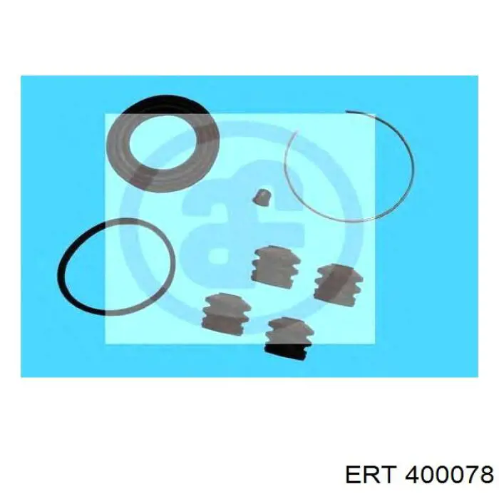 400078 ERT ремкомплект суппорта тормозного переднего