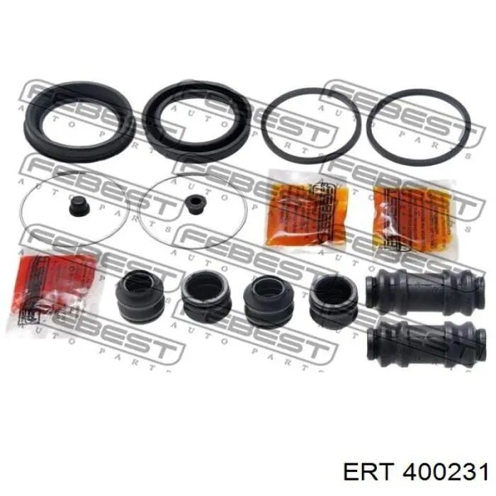 400231 ERT ремкомплект суппорта тормозного переднего