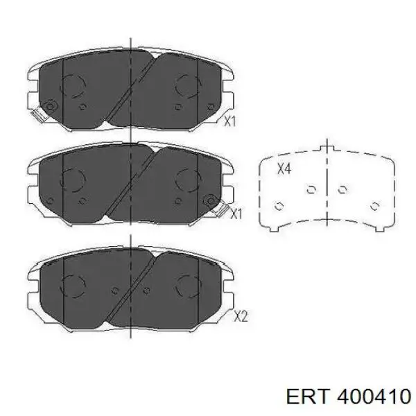  ERT 400410 цена, от 3.82 USD
