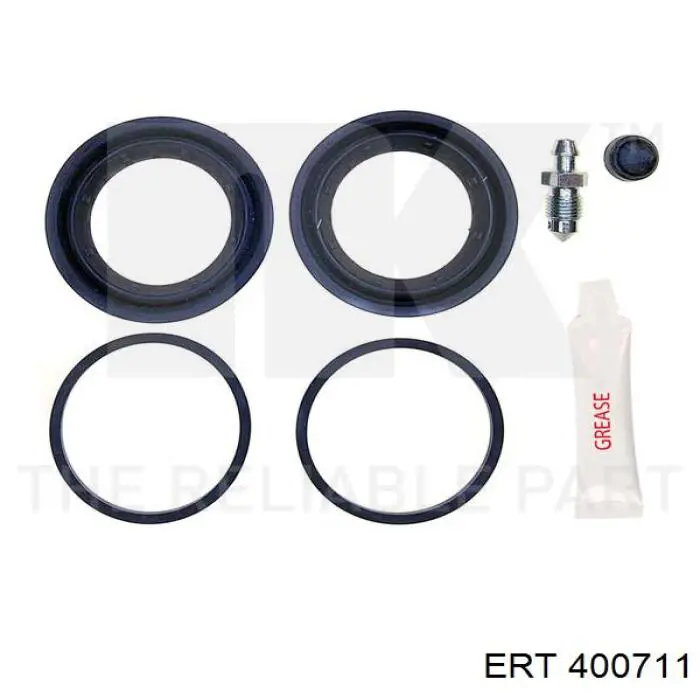 400711 ERT ремкомплект суппорта тормозного переднего
