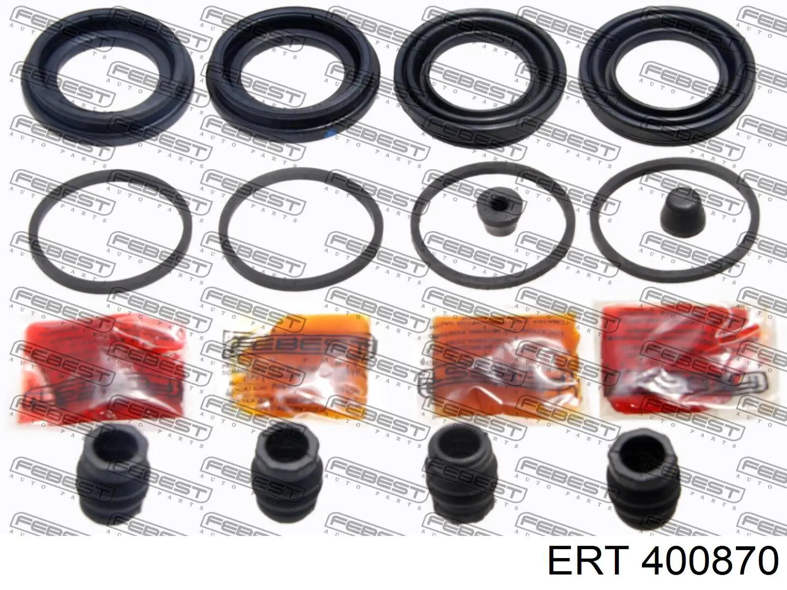 Ремкомплект тормозной системы ERT 400870 цена, от 5.37 USD
