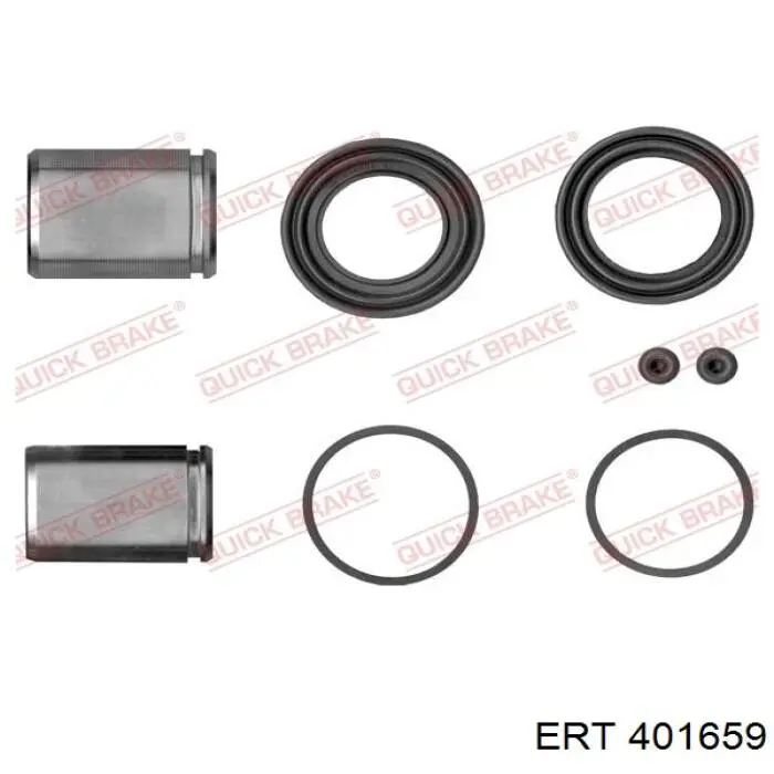 401659 ERT ремкомплект суппорта тормозного переднего
