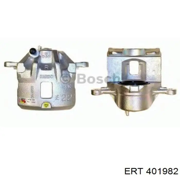 401982 ERT ремкомплект суппорта тормозного переднего