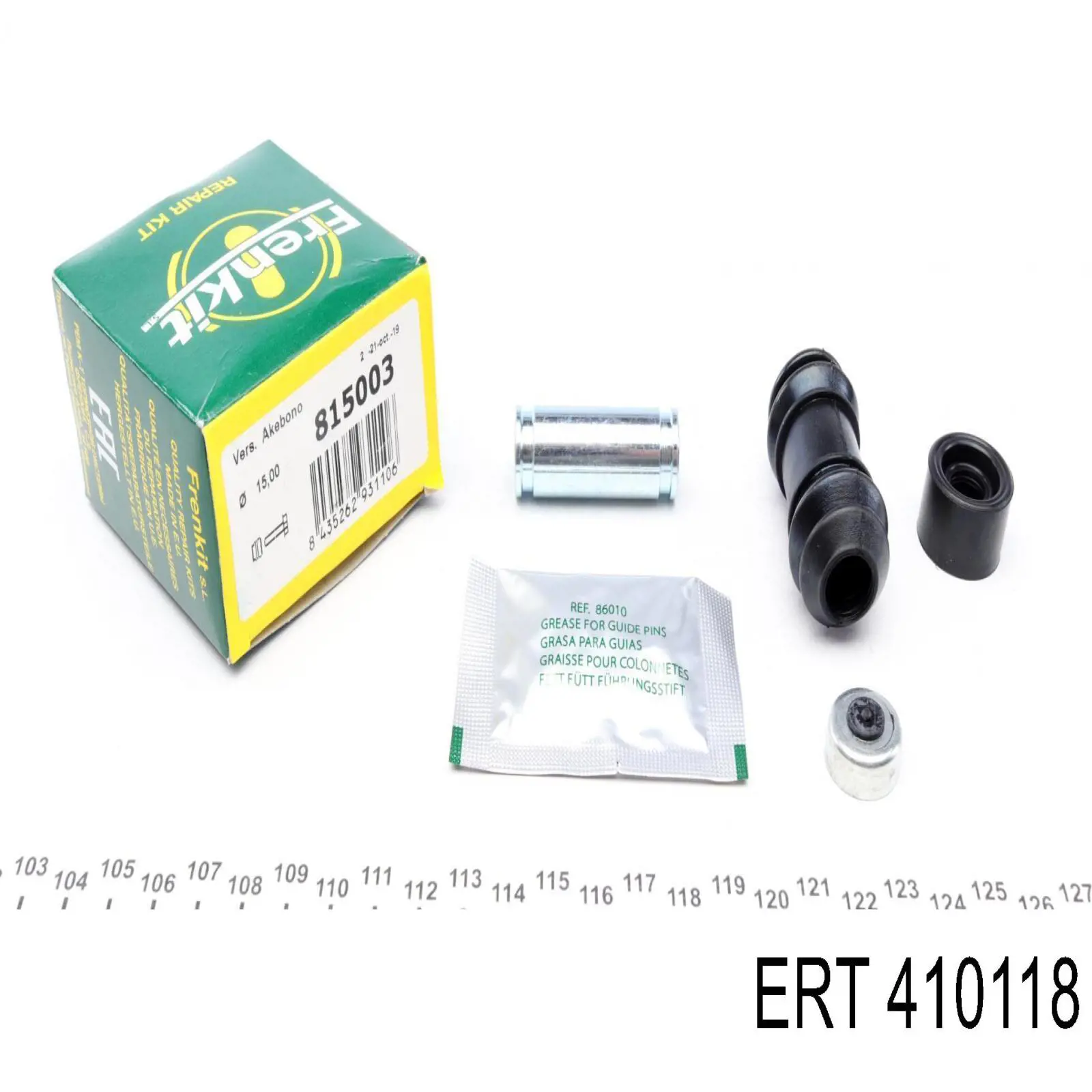 Ремкомплект тормозной системы ERT 410118 цена, от 5.81 USD