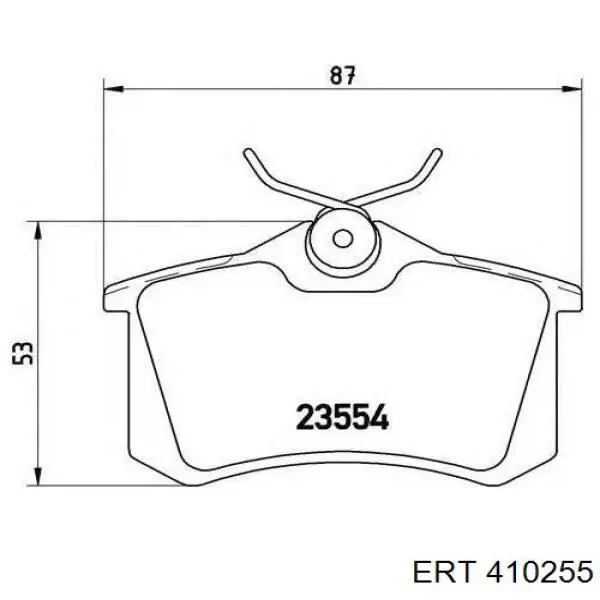 Ремкомплект суппортов ERT 410255 цена, от 5.75 USD