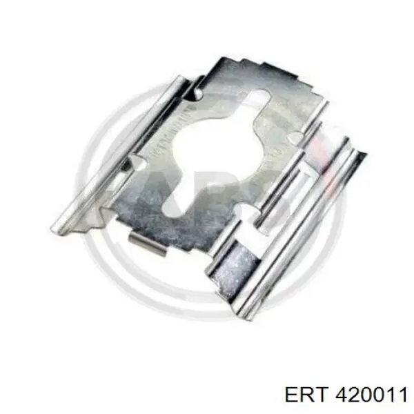 Комплект пружинок кріплення дискових колодок, передніх 420011 ERT