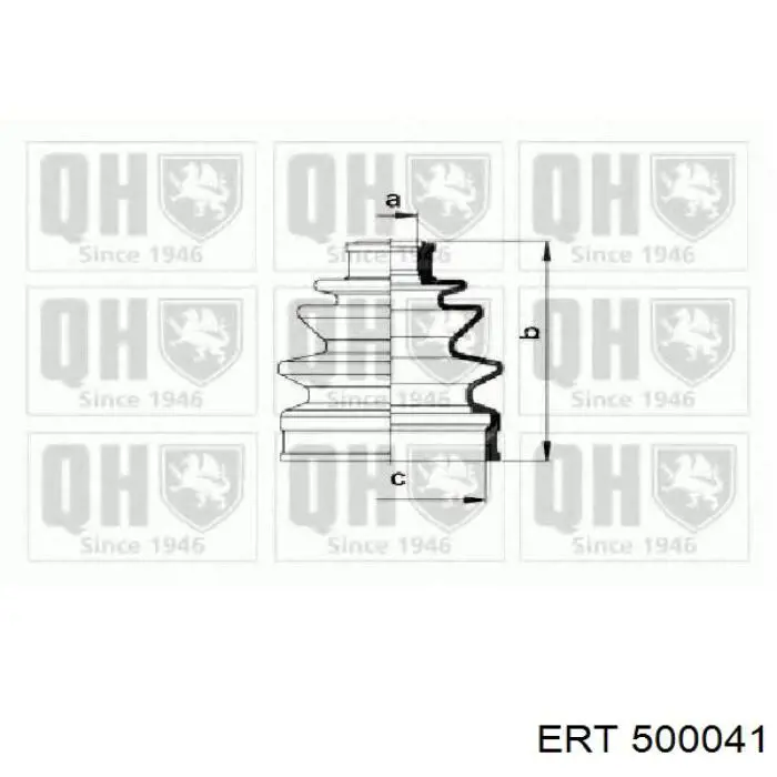 Чехол шруса ERT 500041 цена, от 4.76 USD