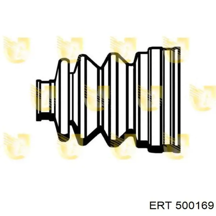Пыльник шарнира угловых скоростей внутренний передний ERT 500169 цена, от 6.29 USD