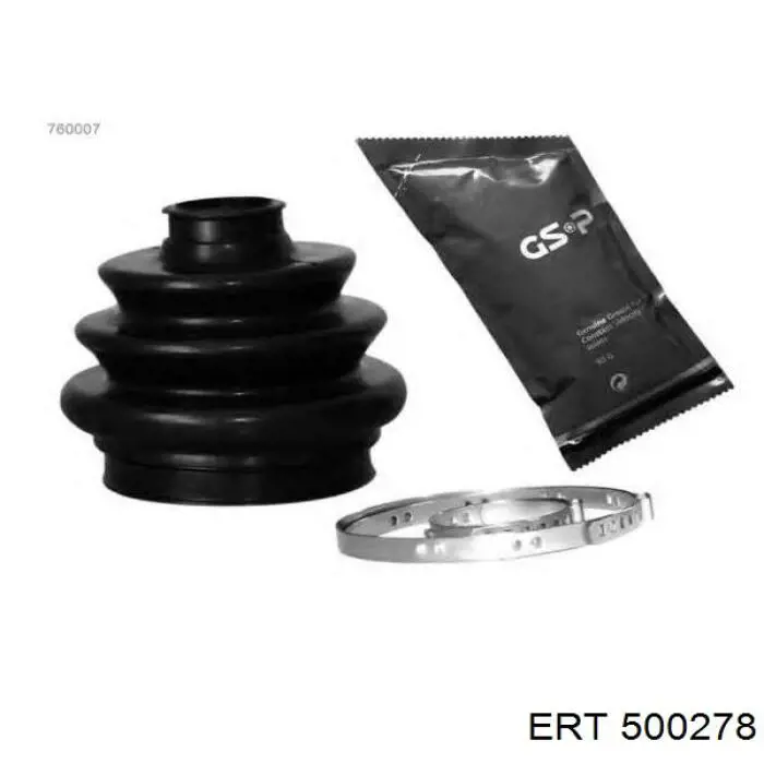 Пыльник ШРУСа задней полуоси внутренний ERT 500278 цена, от 6.54 USD