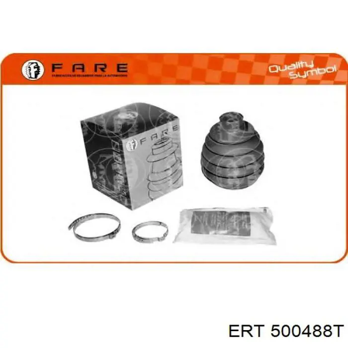 500488T ERT bota de proteção interna de junta homocinética do semieixo dianteiro