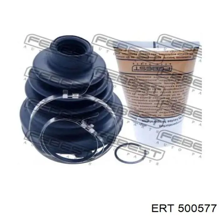 Пыльник шарнира угловых скоростей внутренний передний левый ERT 500577 цена, от 7.56 USD