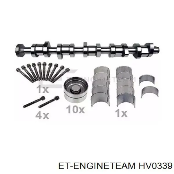 Распредвал двигателя HV0339 ET Engineteam