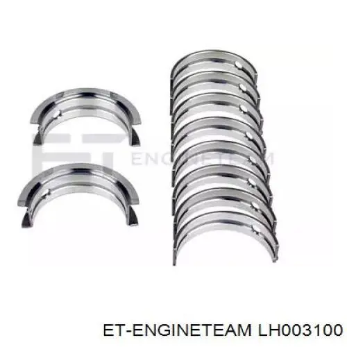 Вкладыши коленвала коренные, стандарт (STD) AE AEM5380 цена, от 24.96 USD