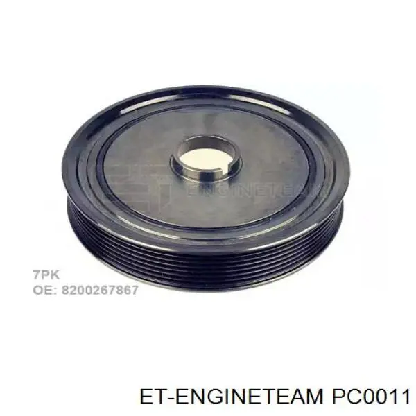 Шкив коленвала ET Engineteam PC0011