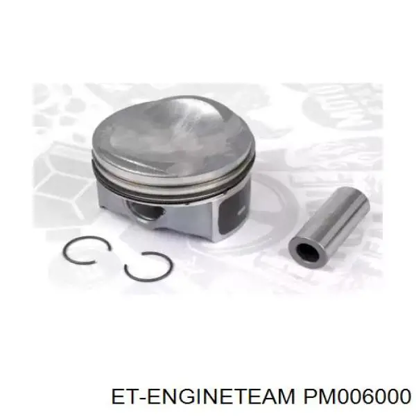 PM006000 ET Engineteam поршень в комплекте на 1 цилиндр, std