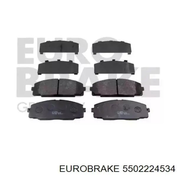 Передние тормозные колодки 5502224534 Eurobrake