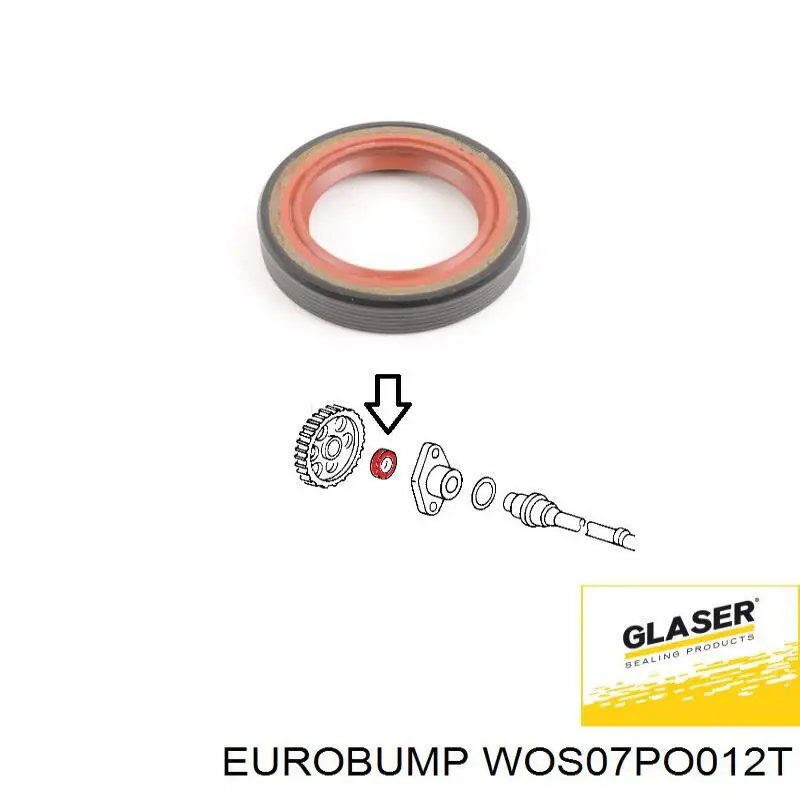 Бампер на авто Eurobump WOS07PO012T цена, от 51.52 USD