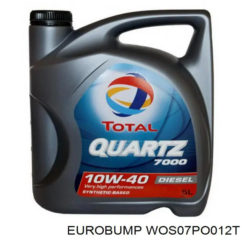 Передний бампер WOS07PO012T Eurobump