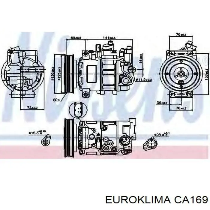 Магнитная катушка компрессора кондиционера MSG KP0102 цена, от 47.15 USD