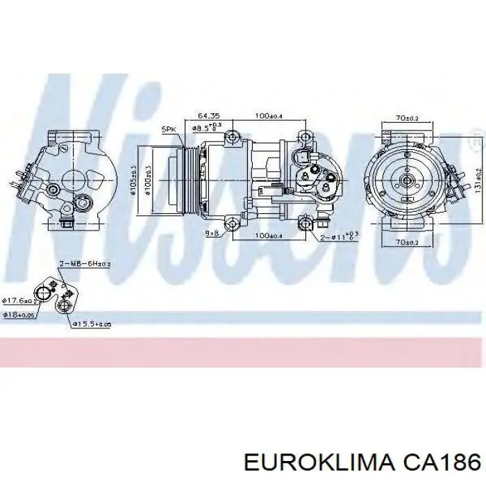  CA186 Euroklima