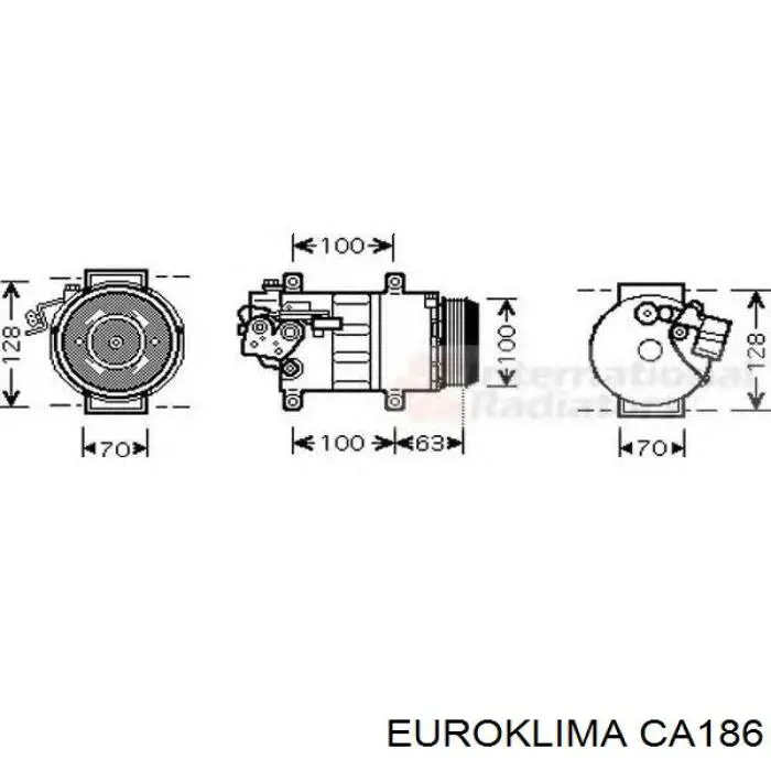 Купить CA186 Euroklima 