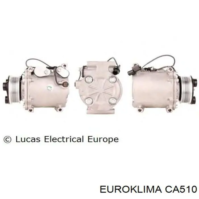 CA510 Euroklima шкив компрессора кондиционера
