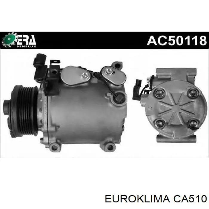 Купить CA510 Euroklima Шкив компрессора кондиционера