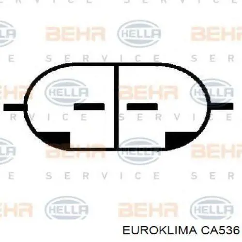 Шкив компрессора кондиционера 671031 ERA