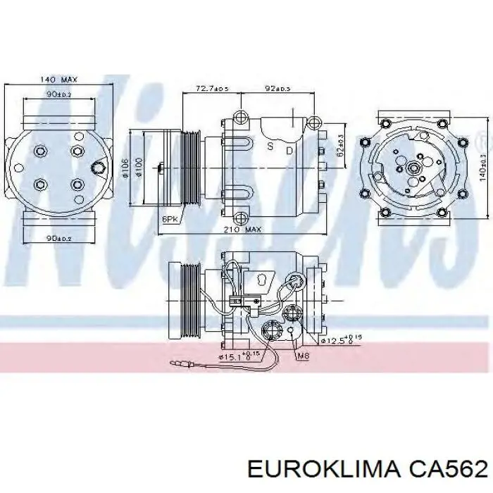 Супорт тормзной Mercedes A0034212498 цена, от 131.32 USD